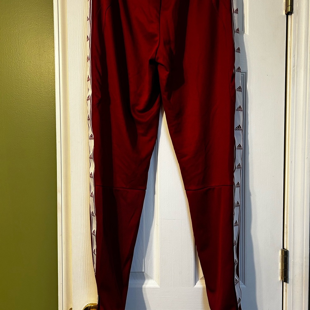 Adidas Bold Red Joggers - Picture 5 of 6